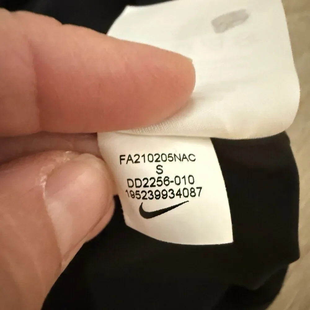 Nike Dri-Fit Running Tank Top Black Womens Sz S (DD2256 100)